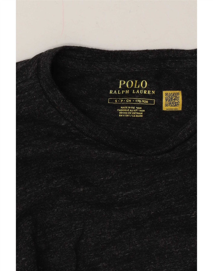 Polo Ralph Lauren Herre Top Langærmet Lille Grå Flecked