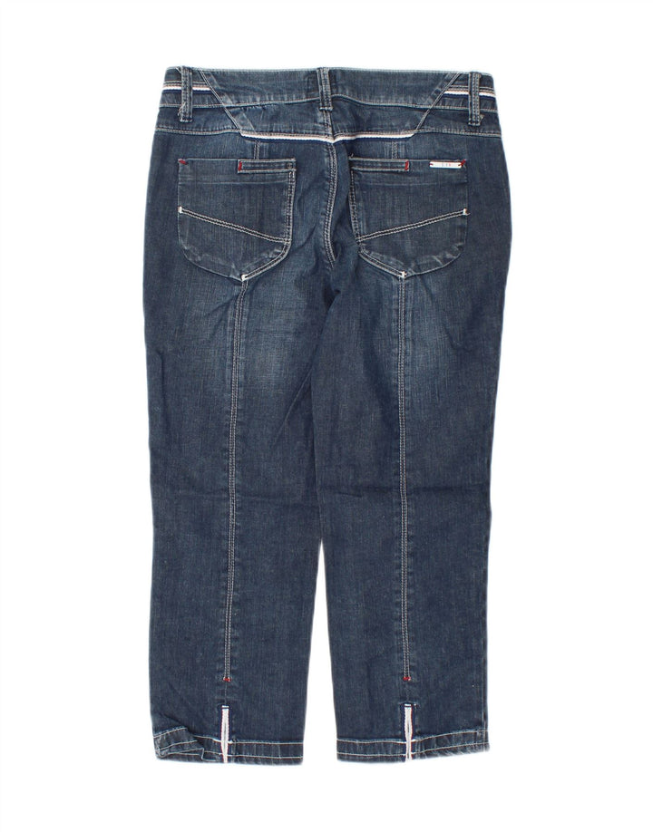 TRUSSARDI Womens Capri Jeans W25 L20 Blue Cotton Vintage Trussardi and Second-Hand Trussardi from Messina Hembry 