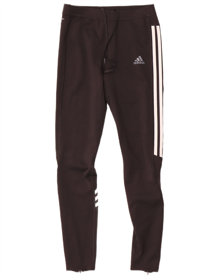 Adidas Aeroready træningsdragtsbukser til kvinder UK 14 Medium Black Polyester