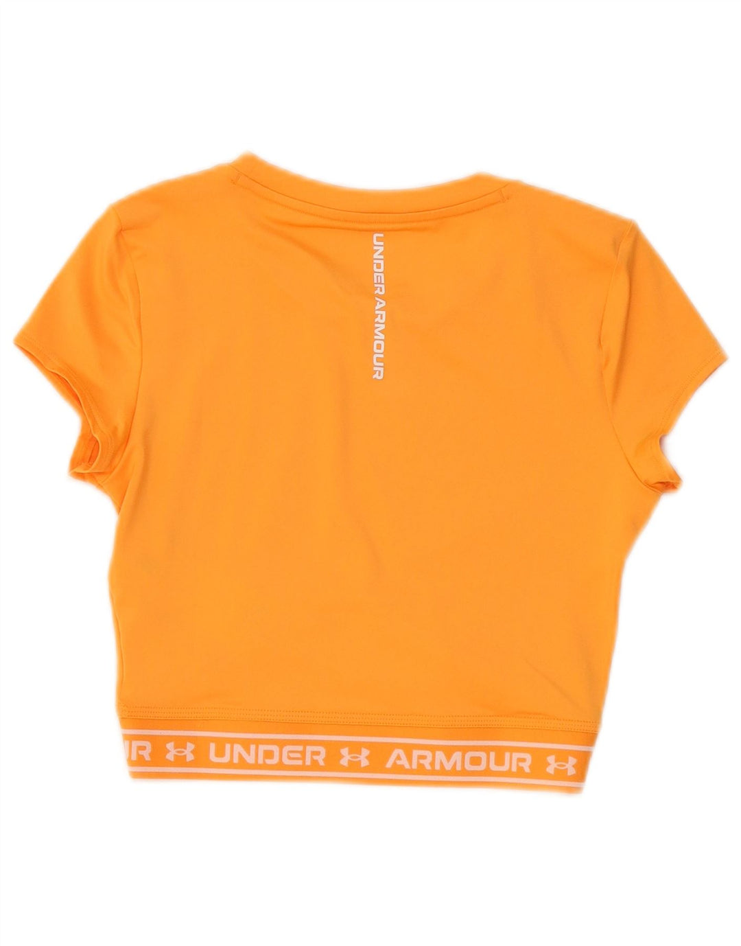 Under Armour Womens Fitted Graphic 2-delt sæt UK 10 Small Orange