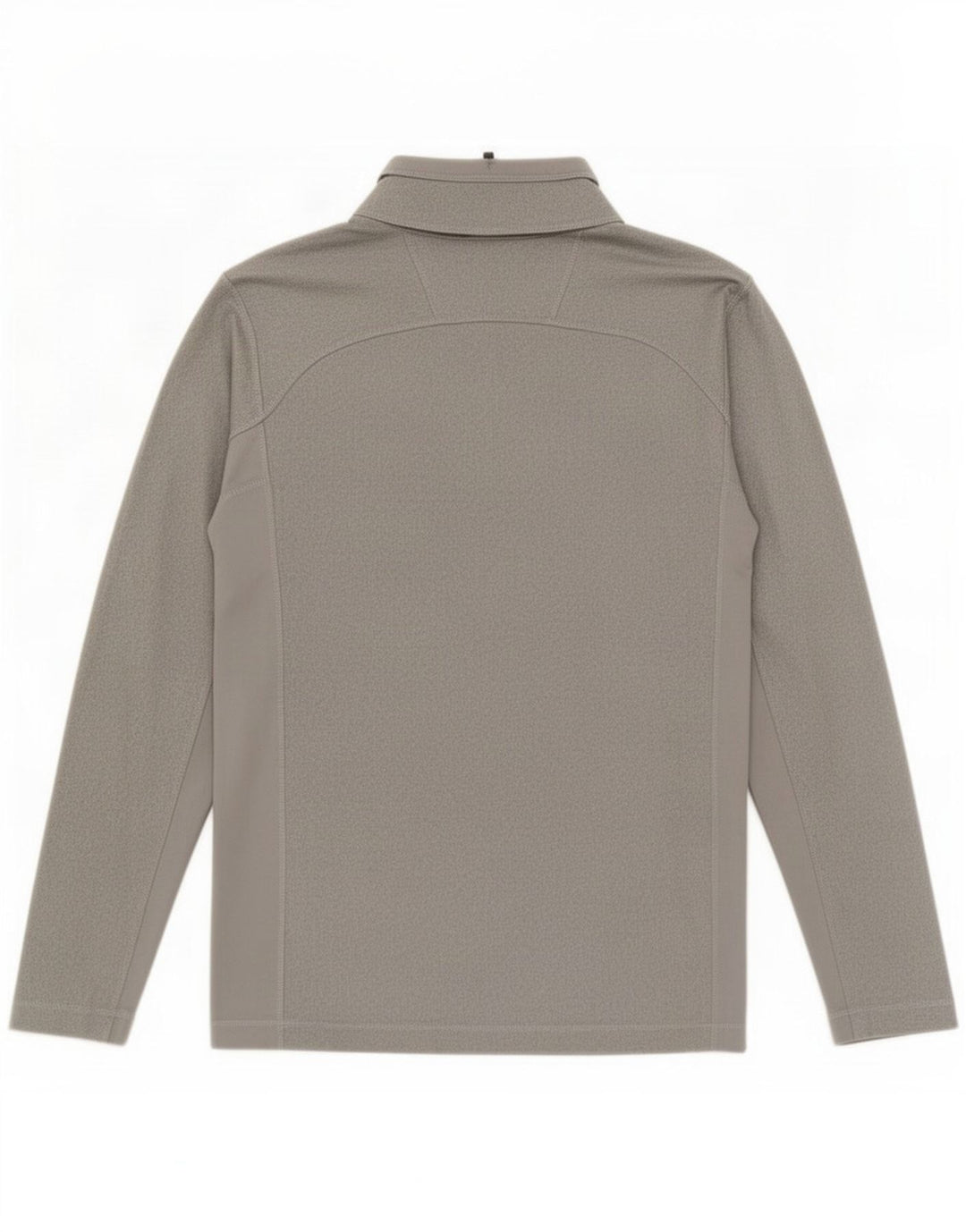 The North Face Herre Zip Neck Pullover Træningsdragt Top Medium Grey Flecked