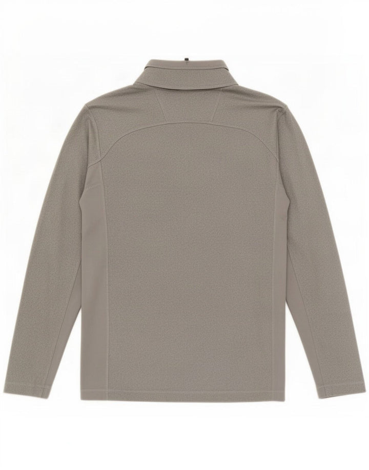 The North Face Herre Zip Neck Pullover Træningsdragt Top Medium Grey Flecked