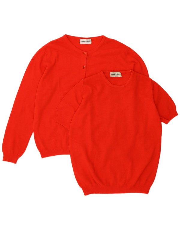 Enara Maglie Damesæt 2 stk. UK 14 Medium Rød Uld