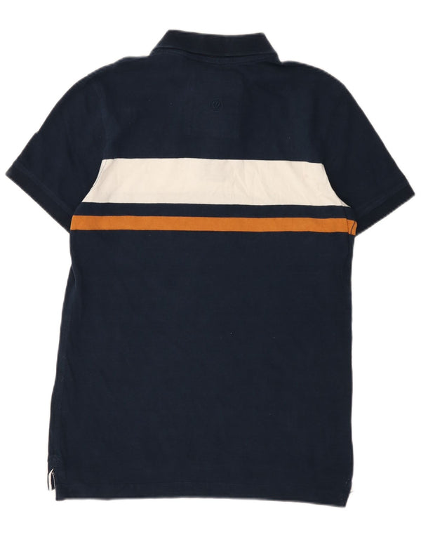 FAT FACE Poloshirt til mænd XS Marineblå Colourblock Bomuld