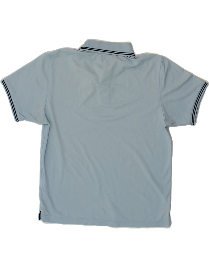 CHAMPION Mens Polo Shirt Medium Blue Vintage Champion and Second-Hand Champion from Messina Hembry 