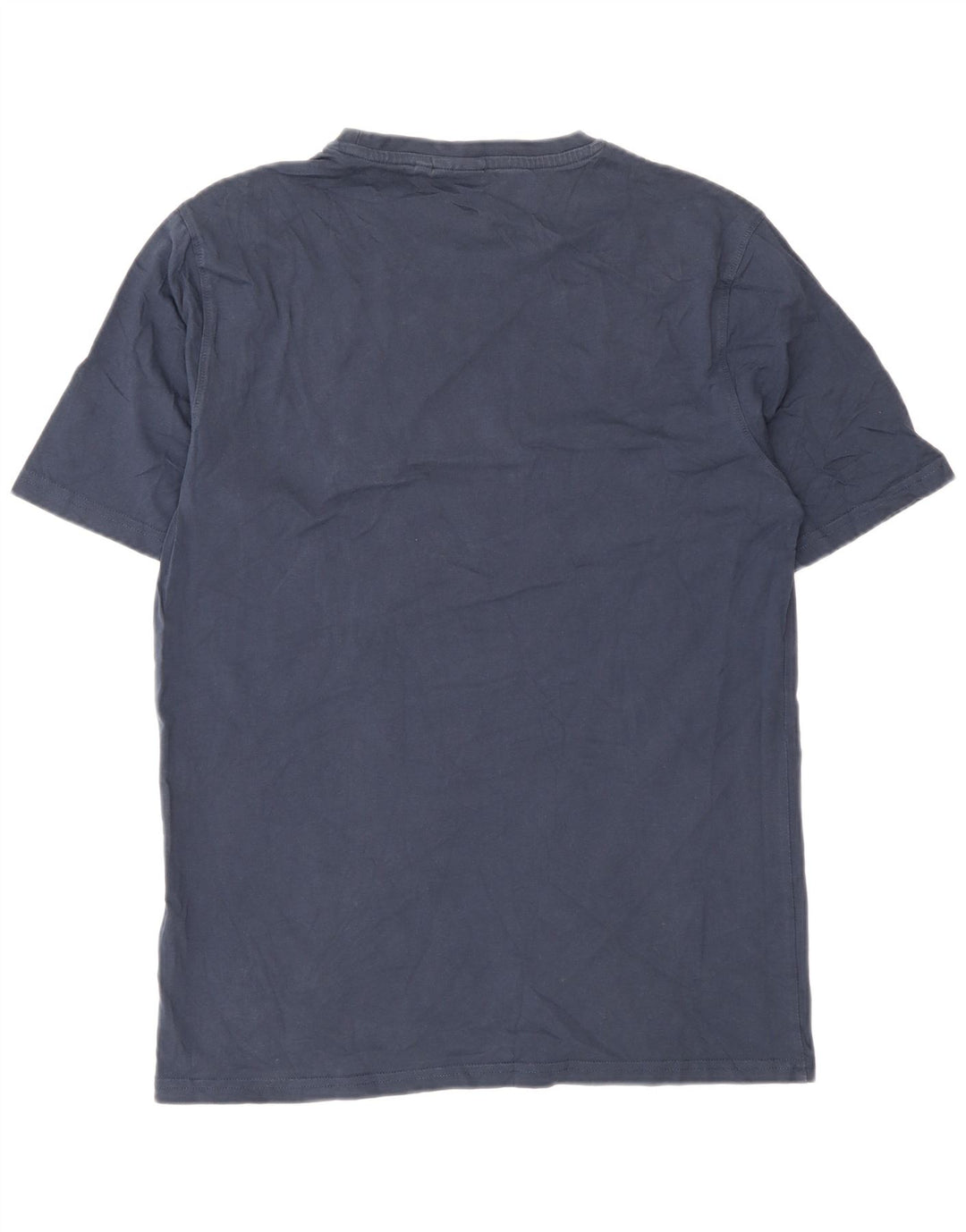 Ellesse Herre T-Shirt Top Medium Marineblå Bomuld