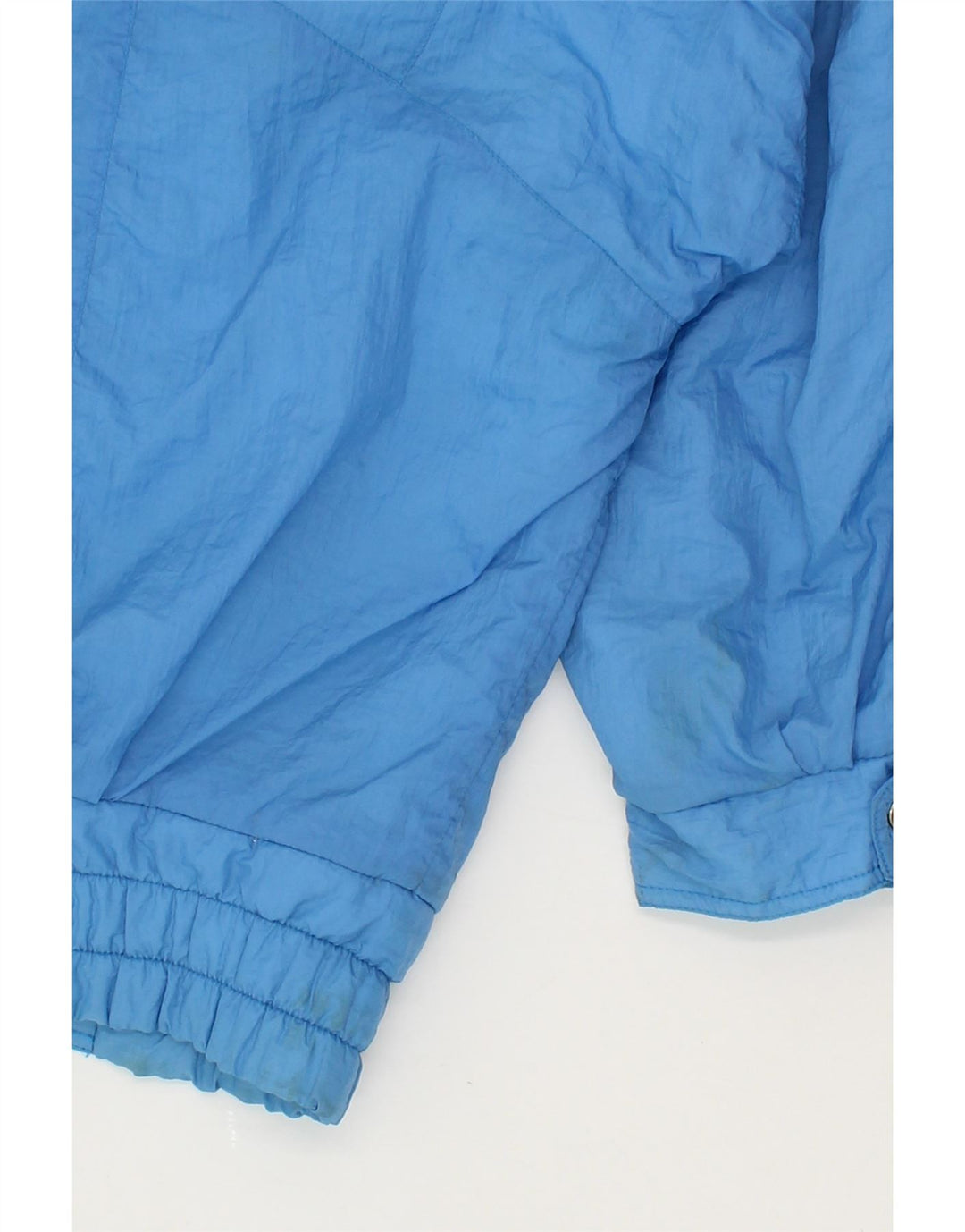 VINTAGE Womens Windbreaker Jacket EU 38 Medium Blue Polyamide Vintage Vintage and Second-Hand Vintage from Messina Hembry 