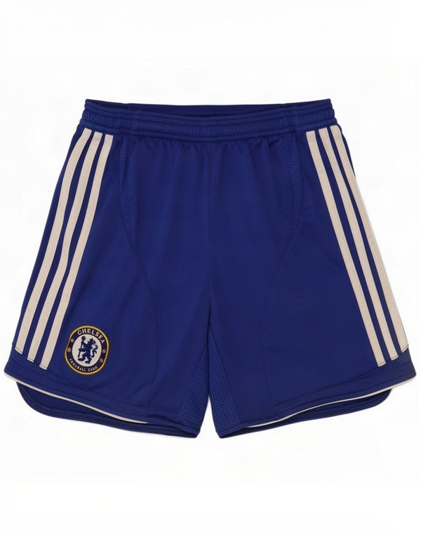 Adidas Boys Chelsea FC Sportshorts 11-12 år Blå Polyester