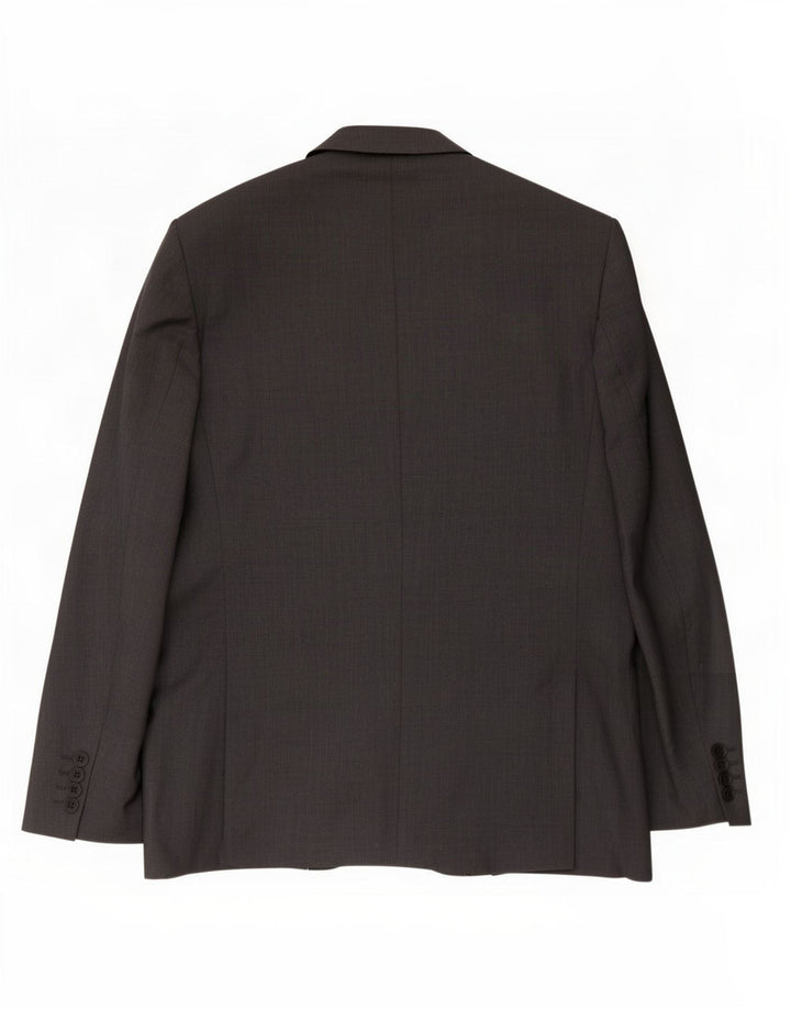 Ben Sherman Herre 2 Button Blazer Jacket UK 44 2XL Grå Uld