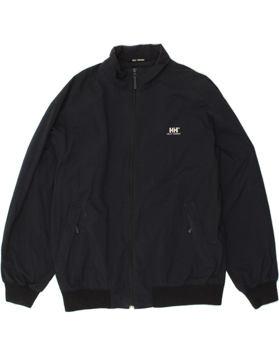 HELLY HANSEN Høj bomberjakke til mænd UK 42 XL Marineblå Polyester