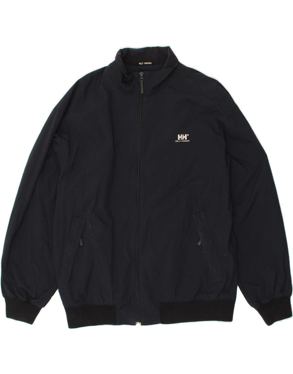 HELLY HANSEN Høj bomberjakke til mænd UK 42 XL Marineblå Polyester