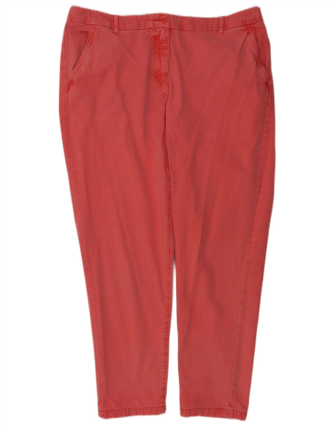 Marks & Spencer Slim Chino-bukser til kvinder W36 L29 Rød