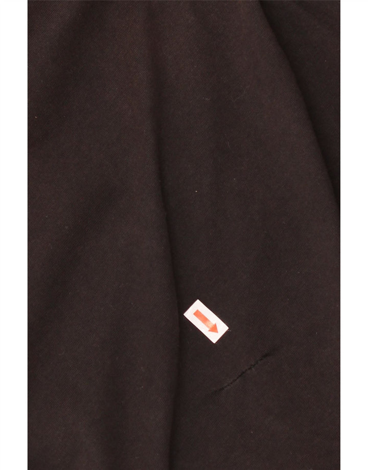 Puma Herre Grafisk T-Shirt Top Medium Sort Bomuld