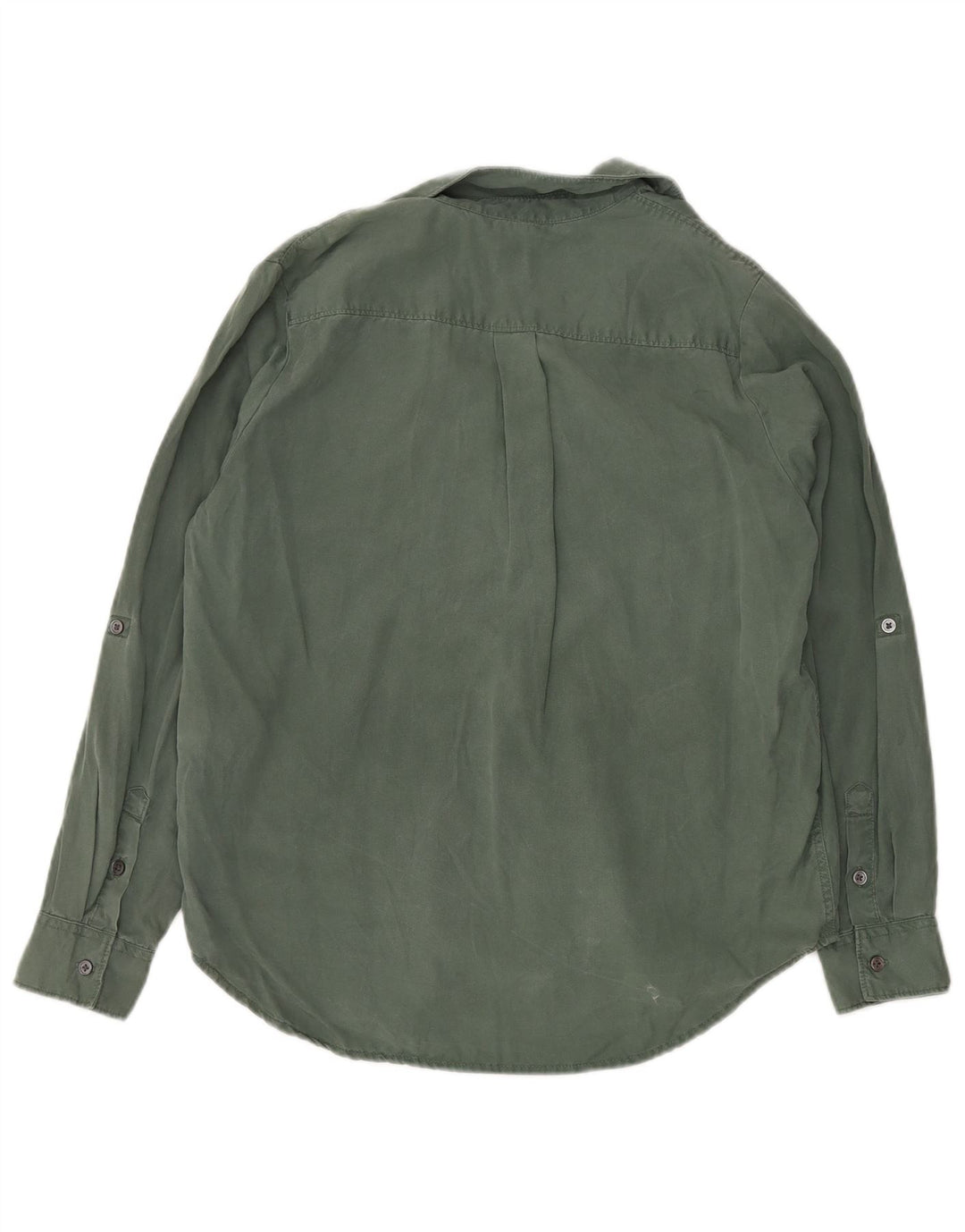 LEVI'S Dameskjorte UK 14 Medium Green Lyocell