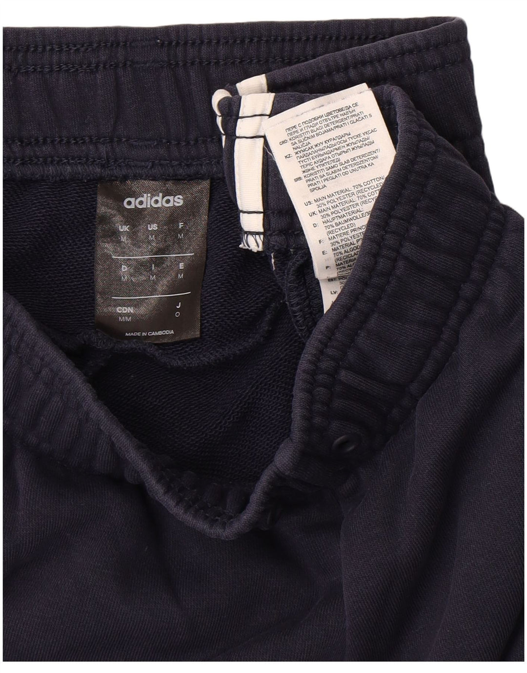 Adidas Træningsdragt bukser til mænd Medium marineblå bomuld