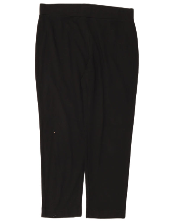 Marks & Spencer Dame tilspidsede fritidsbukser UK 14 Large W32 L26 Black