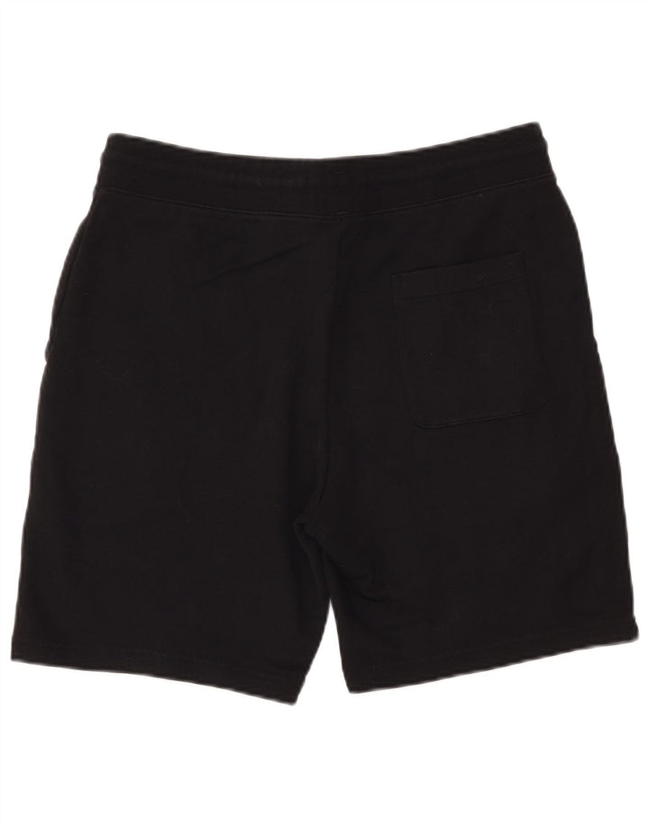 MARKS & SPENCER Herre Regular Fit Sportshorts Medium Sort Bomuld