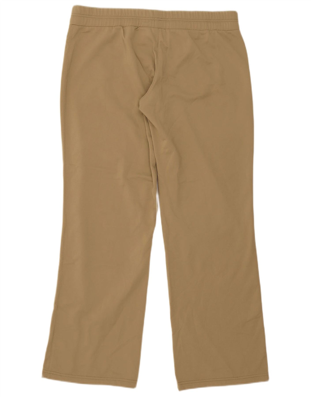 Nike træningsdragtsbukser til kvinder UK 16/18 stor beige polyester