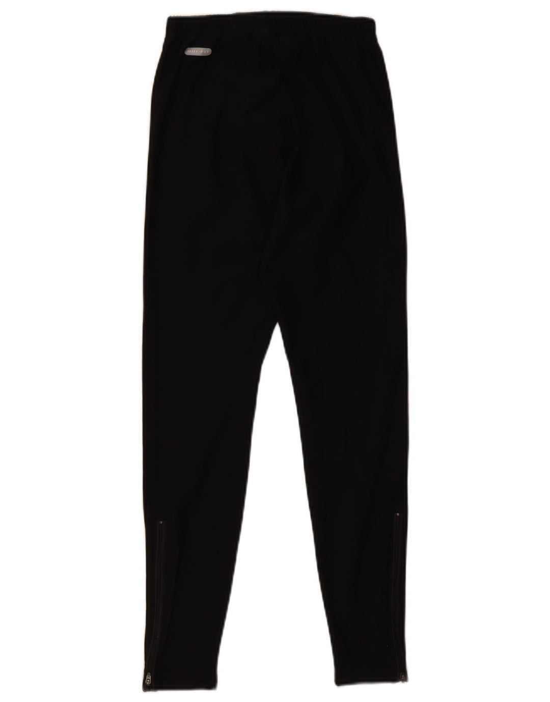 Nike Dame Dri Fit Leggings UK 8 Small Black Polyester