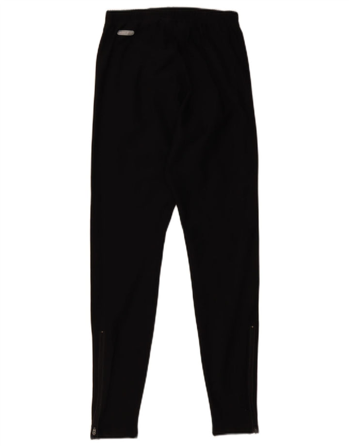 Nike Dame Dri Fit Leggings UK 8 Small Black Polyester