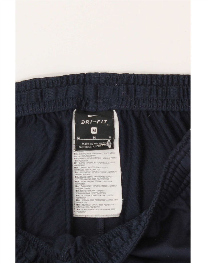 Nike Herre Dri Fit træningsdragt Bukser Medium Marineblå Colourblock Polyester