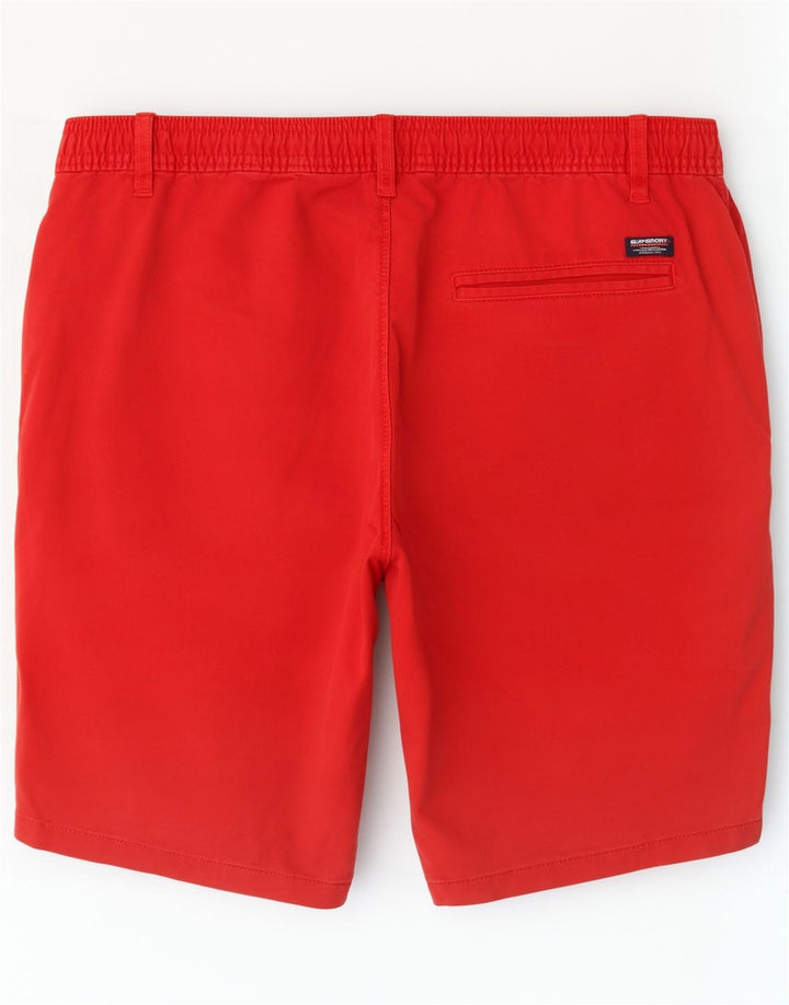 Superdry Chino Shorts til mænd W33 Medium Red Bomuld