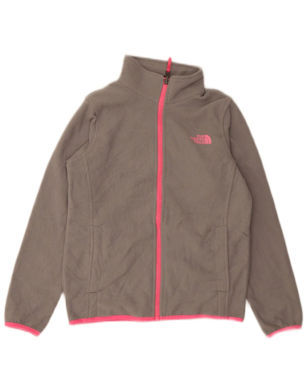 The North Face Girls Fleecejakke 10-11 år Medium Grå Flecked