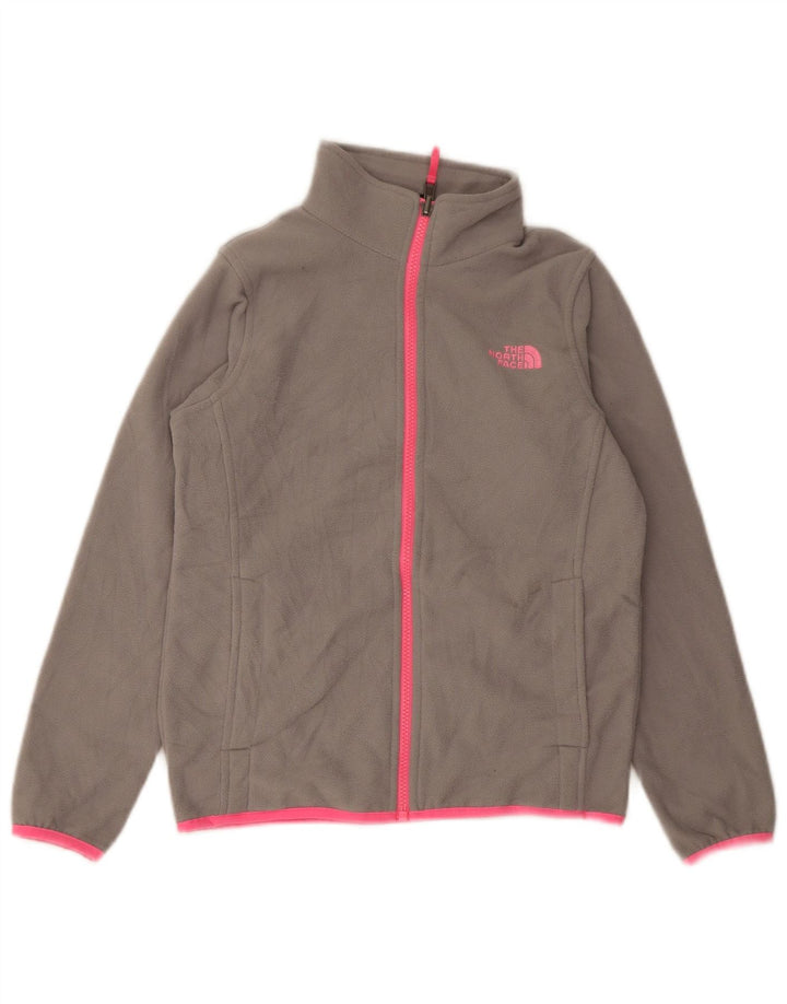 The North Face Girls Fleecejakke 10-11 år Medium Grå Flecked