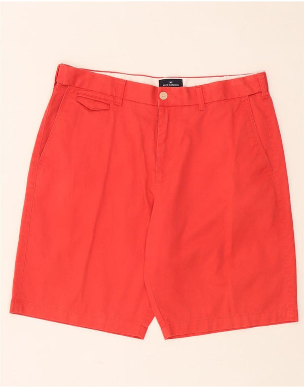Marks & Spencer Herre Chino Shorts W36 Large Orange Bomuld