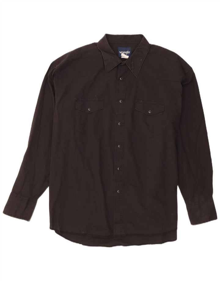 Wrangler Herreskjorte XL Sort