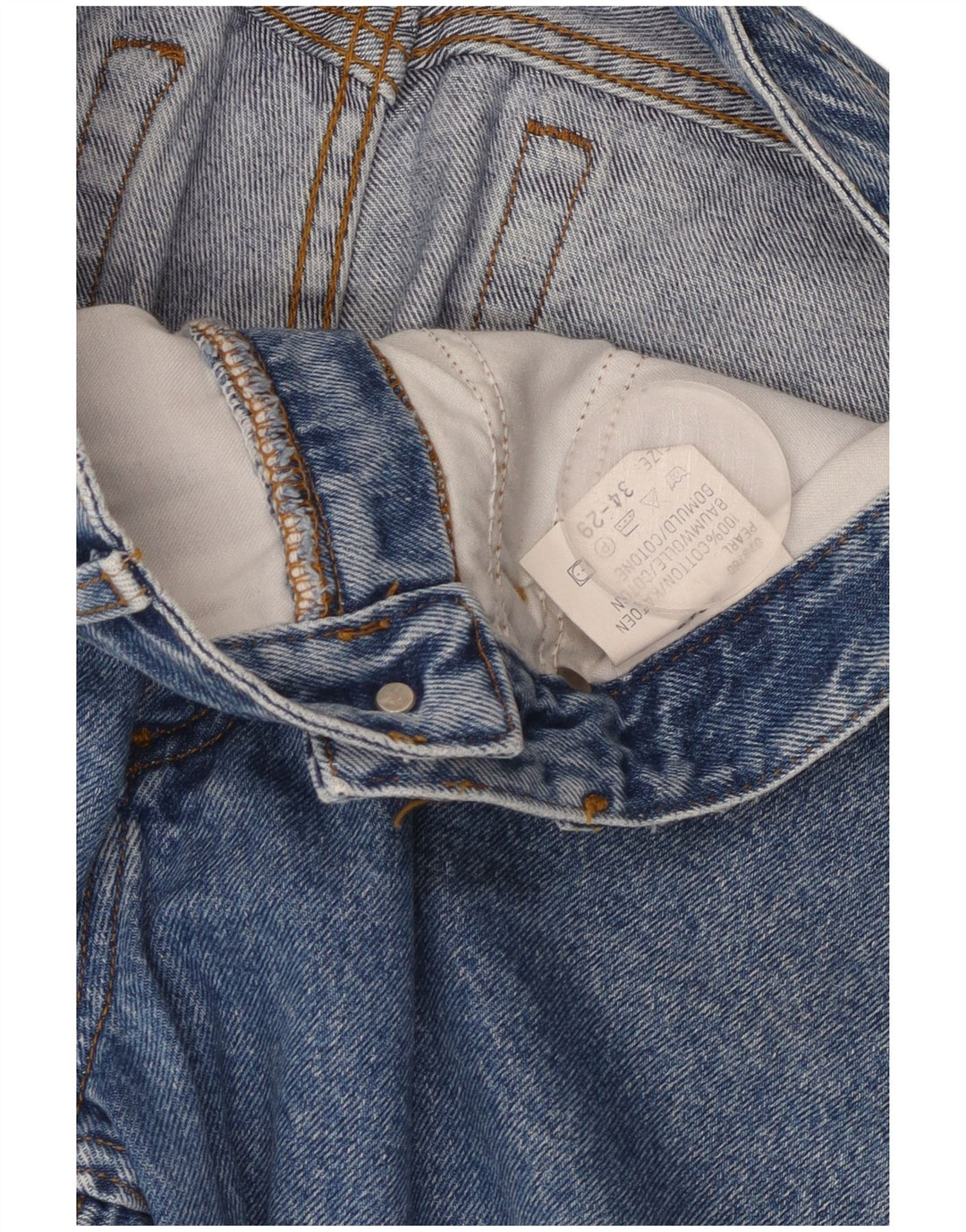 MAVERICK Herre Pearl Tapered Jeans W34 L29 Blå