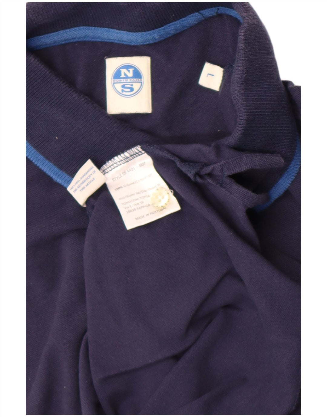 North Sails Herre poloshirt Stor marineblå bomuld