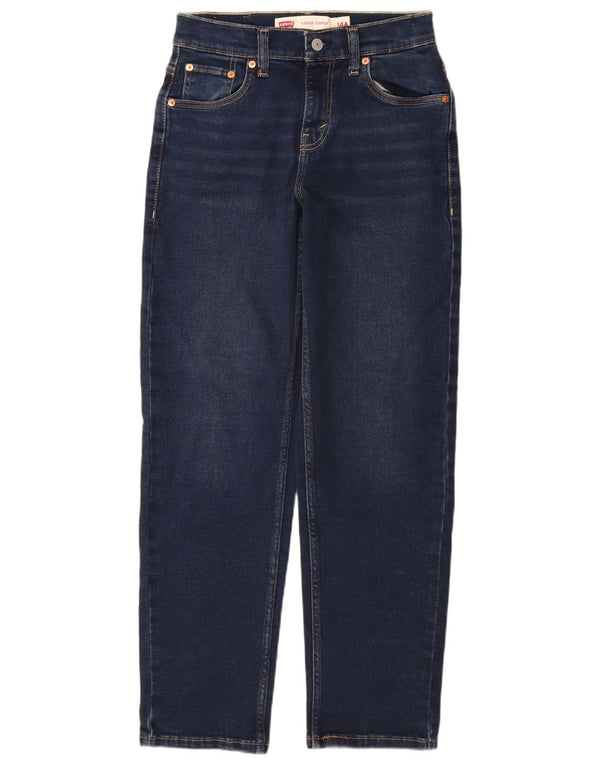 Levi's Girls Loose Fit Tapered Jeans 13-14 år W26 L30 Navy Blue