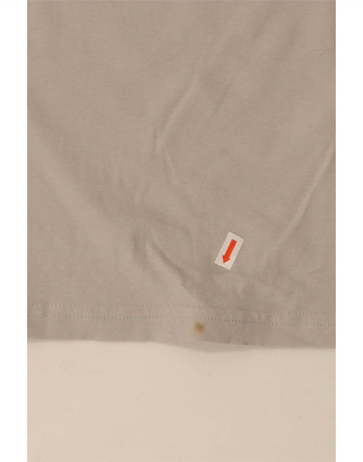 Puma Herre grafisk T-shirt top mellemgrå bomuld