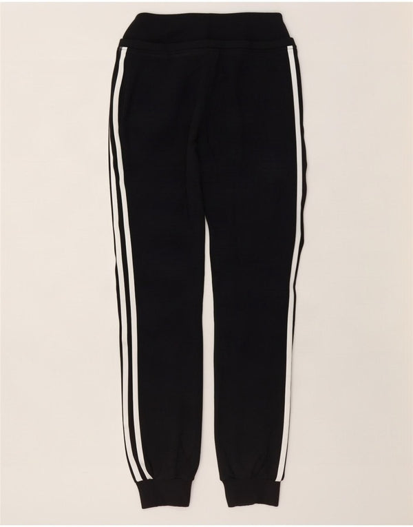 Adidas Dame træningsdragt Bukser Joggers UK 8 Small Black Bomuld