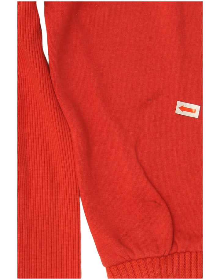 Puma Herre Grafisk Sweatshirt Jumper Medium Rød Bomuld