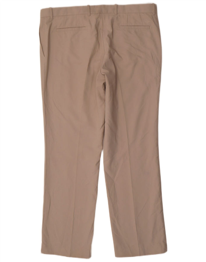 Dockers Straight Chino Bukser til mænd W40 L32 Beige Polyester