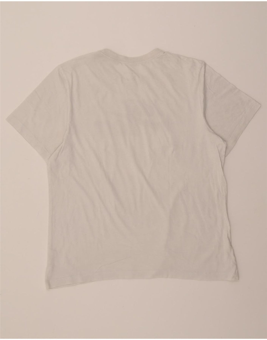 NIKE Mens Graphic T-Shirt Top XL White Cotton Vintage Nike and Second-Hand Nike from Messina Hembry 