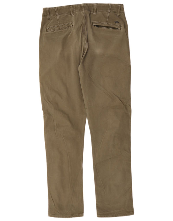 Dockers Herre Alpha Slim Chino Bukser W32 L32 Khaki Bomuld