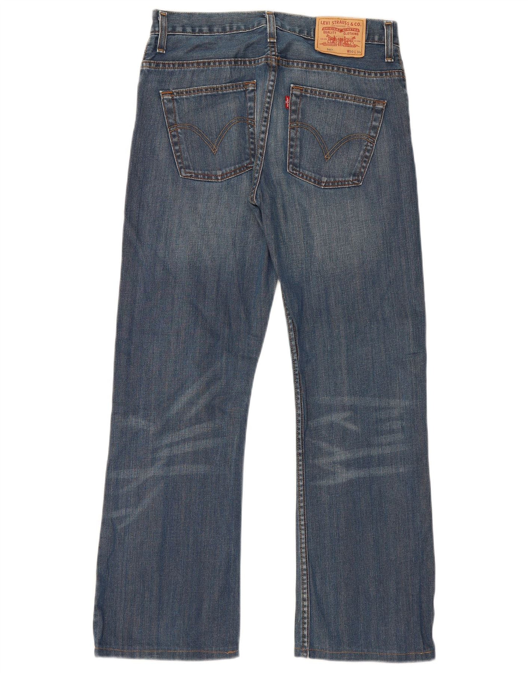 Levi's Herre 507 Bootcut Jeans W30 L30 Blå Bomuld