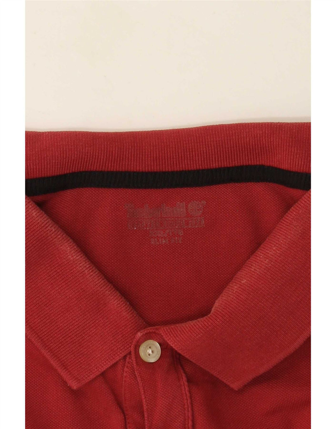 Timberland Herre Slim Fit Polo Shirt 2XL Rød