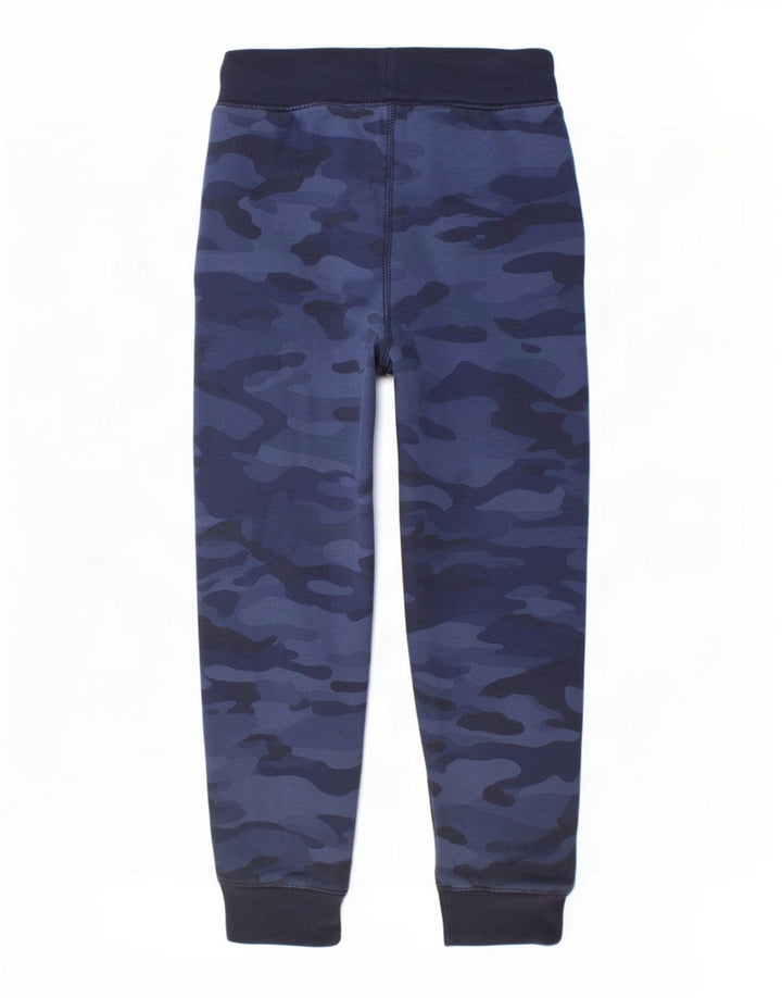 Gap Boys træningsdragt Bukser Joggers 8-9 år Medium Navy Blue Camouflage