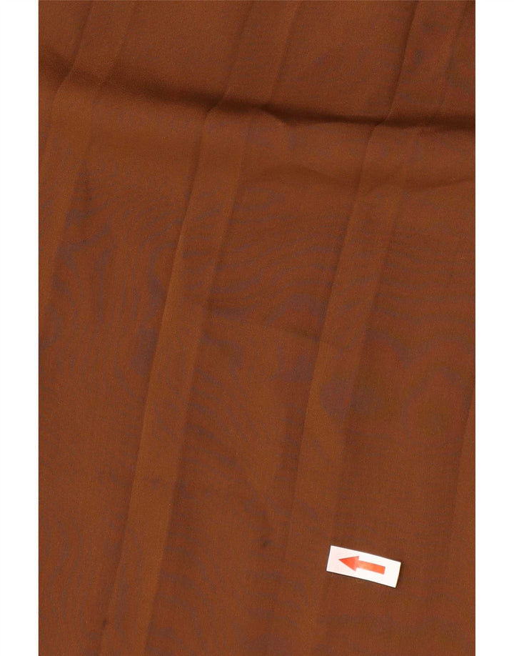 Massimo Dutti Dame Cullotes Capri Bukser Large W32 L22 Brun Polyester