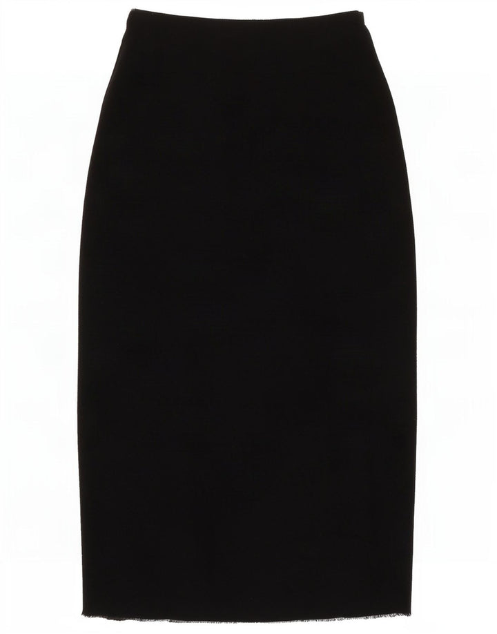 Zara Pencil Skirt Small W26 Black