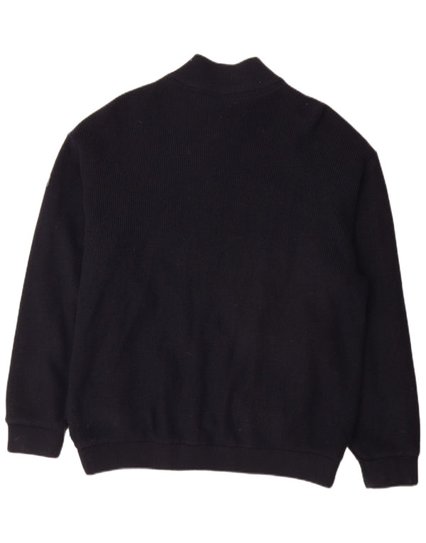 Paul & Shark Herre Cardigan Sweater Large Navy Blue