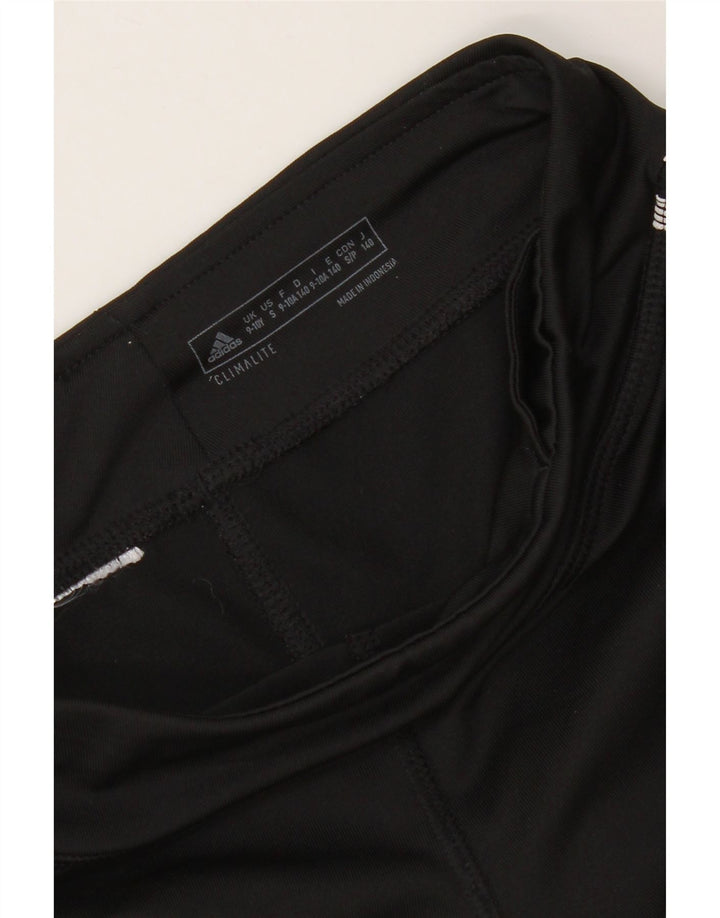 Adidas Girls Climalite Leggings 9-10 år Sort