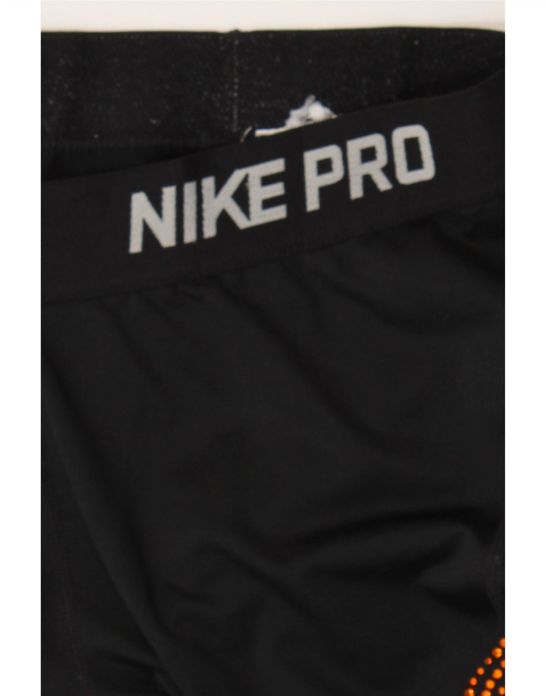 NIKE Womens Graphic Capri Leggings UK 4 XS  Black Vintage Nike and Second-Hand Nike from Messina Hembry 
