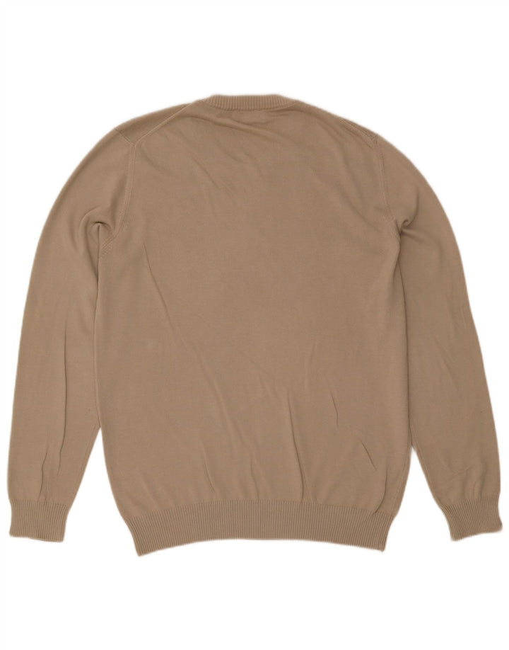 Brooksfield Herre sweater med rund hals, medium beige