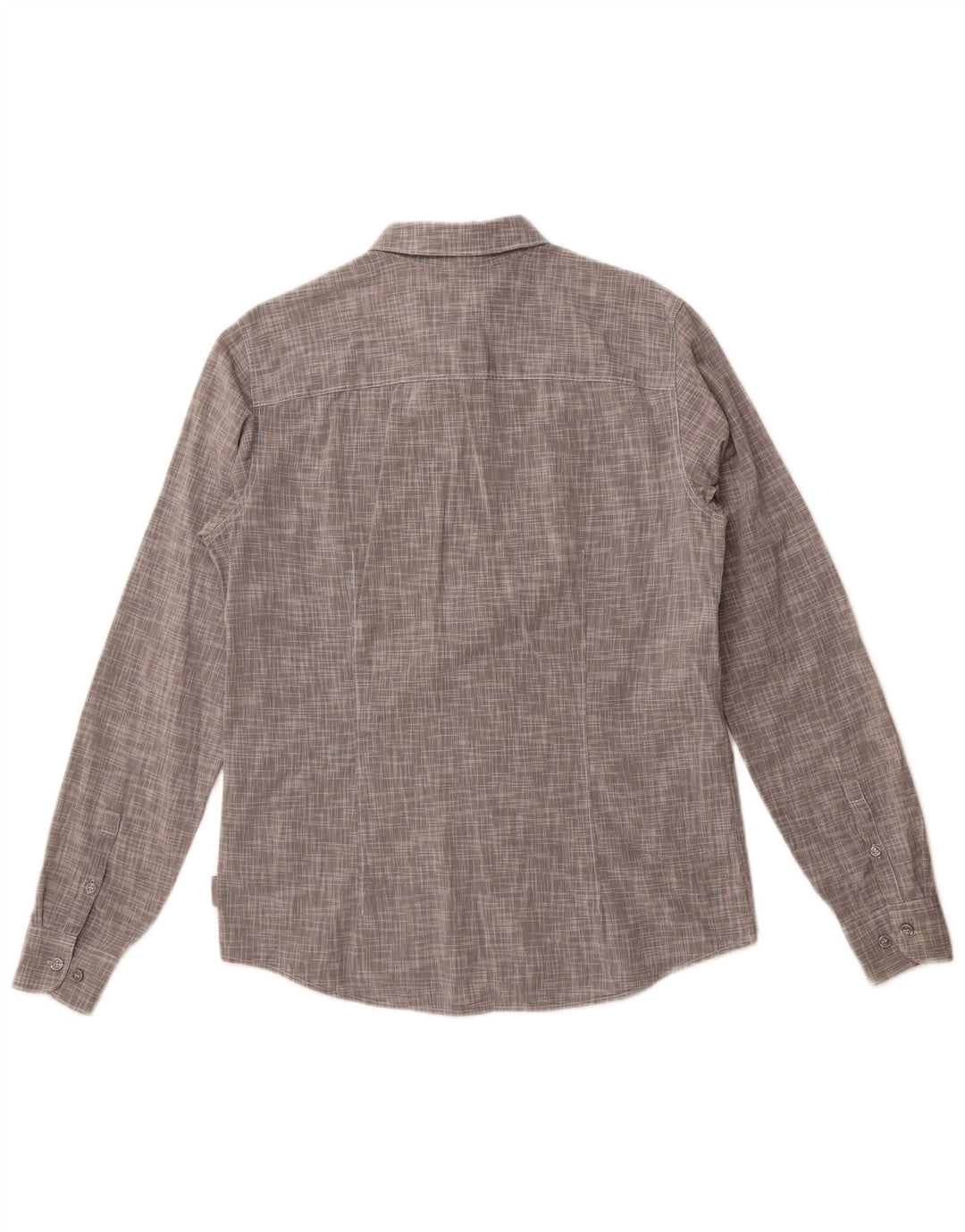 Calvin Klein Jeans Herre Slim Fit skjorte Medium Grey Flecked Bomuld