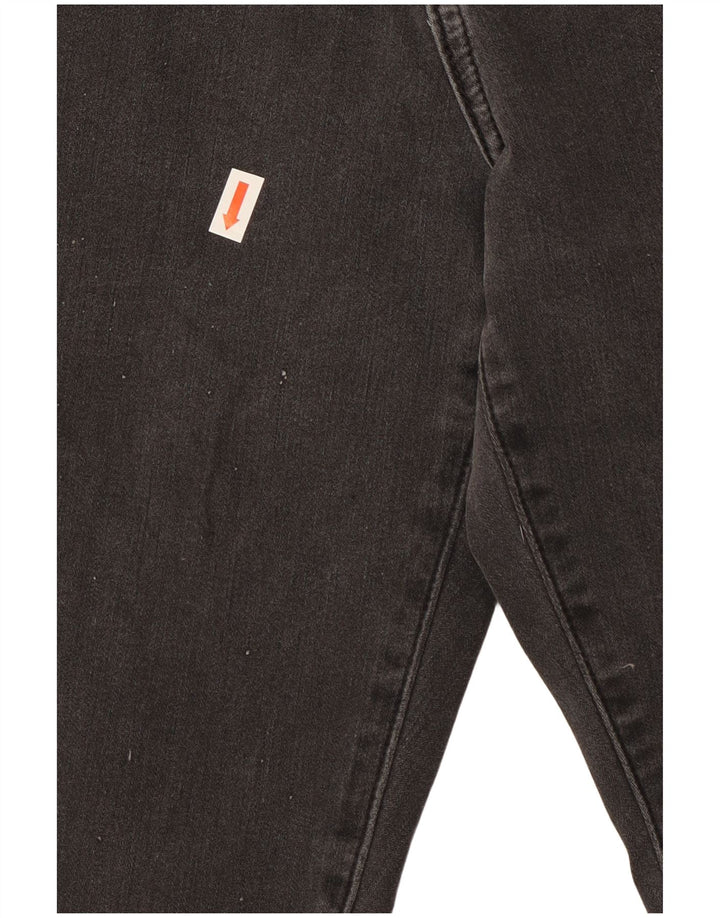 Levi's Womens 314 Shaping Straight Jeans W32 L30 Sort bomuld